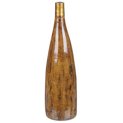 Flower Vase BURGOS Ceramic 52 cm Brown
