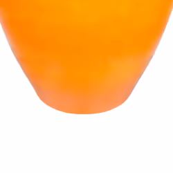 Flower Vase TERRASA Ceramic 37 cm Orange