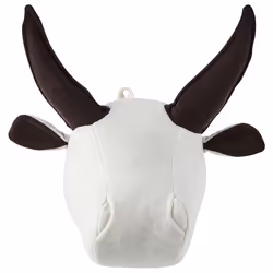 Kids Wall Decor Bull GEOFFREY Cotton 24 cm White