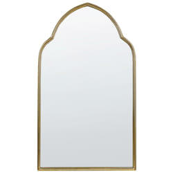 Wall Mirror ACONCHI 58 cm 104 cm Metal Gold