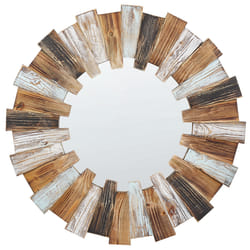Wall Mirror ECATEPEC 66 cm 66 cm Brown