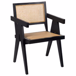 Dining Chair WESTBROOK Mahogany Black