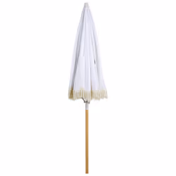 Patio Parasol 150 cm MONDELLO White