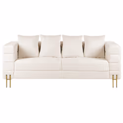 Sofa GRANNA Boucle White 3 Seater