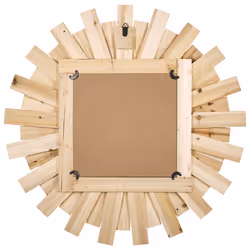 Wall Mirror TAMPICO 75 cm 75 cm Wood Multicolour