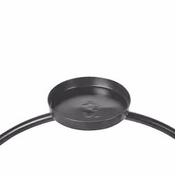 Candle Holder CAKUNG Metal 33 cm Black