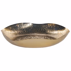 Set of 3 Trinket Dishes UJUNG Metal Gold