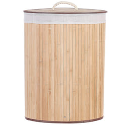 Basket MATARA Bamboo Wood Light Brown