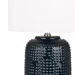 Table Lamp MUSSEL Ceramic Dark Blue