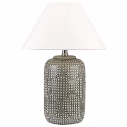 Table Lamp MUSSEL Ceramic Grey