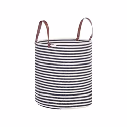 Cotton Basket White and Black ICHKA