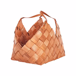 Wooden Basket Natural QARA
