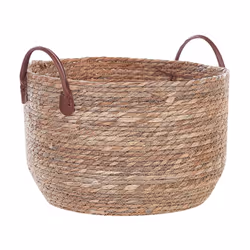 Set of 3 Seagrass Baskets Natural SAYJAR