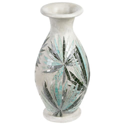 Decorative Vase RAWAS Ceramic 53 cm White