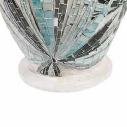Decorative Vase RAWAS Ceramic 53 cm White