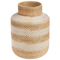 Decorative Vase RENUN Ceramic 36 cm Natural