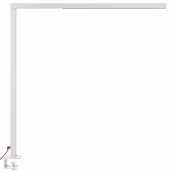 LED Clamp-On Desk Lamp OCTANT with Motion Sensor Metal Silver