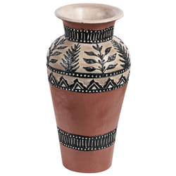Decorative Vase SIAK Ceramic 40 cm Brown