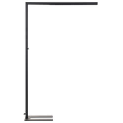 LED Floor Lamp SAGITTA with Dimmer Metal Black