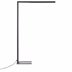 LED Floor Lamp MENSA with Motion Sensor Metal Black
