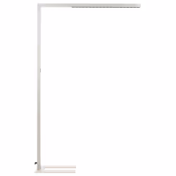 LED Floor Lamp MENSA with Motion Sensor Metal Silver