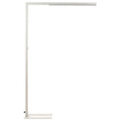 LED Floor Lamp MENSA with Motion Sensor Metal Silver