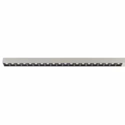 LED Floor Lamp MENSA with Motion Sensor Metal Silver