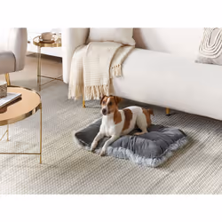 Pet Bed ERGANI Velvet Grey