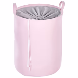 Set of 3 Baskets ARCHA Cotton Pink