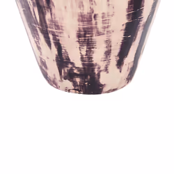 Decorative Vase AMATHUS Ceramic 34 cm Violet