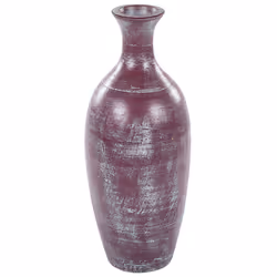 Decorative Vase KARDIA Ceramic 57 cm Brown