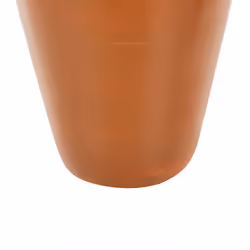 Decorative Vase KARFI Ceramic 37 cm Orange - Additional view 5