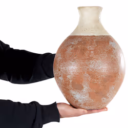 Decorative Vase BURSA Ceramic 37 cm Light Brown