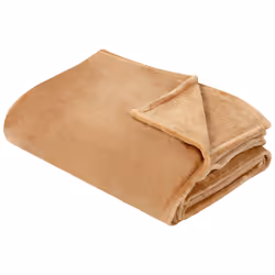 Blanket 150 x 200 cm Sand Beige BAYBURT
