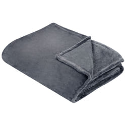 Blanket 200 x 220 cm Grey BAYBURT