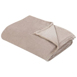 Blanket 200 x 220 cm Beige BAYBURT