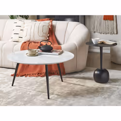 Coffee Table EFFIE White Marble