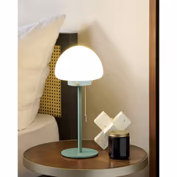 Table Lamp MORUGA Metal Green