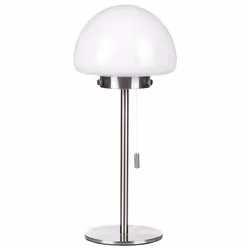Table Lamp MORUGA Metal Silver