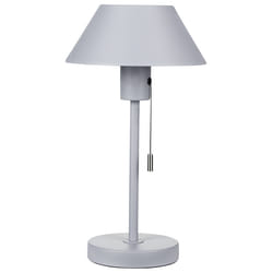 Table Lamp CAPARO Metal Light Grey
