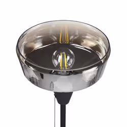 Floor Lamp TALPARO Metal Silver