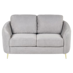 Sofa TROSA Fabric Light Grey 2 Seater