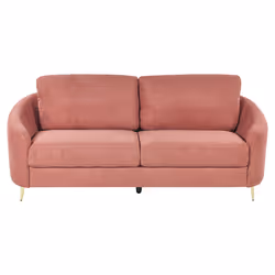 Sofa TROSA Fabric Pink 3 Seater
