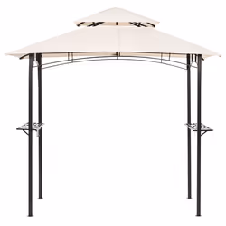 Gazebo NARO Metal 240 cm 148 cm Beige