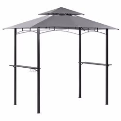 Gazebo NARO Metal 240 cm 148 cm Grey - Additional view 5