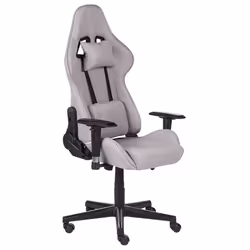 Gaming Chair Swivel WARRIOR Light Grey