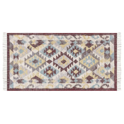 Jute Area Rug 80 x 150 cm Multicolour FENER