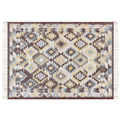 Jute Area Rug 160 x 230 cm Multicolour FENER