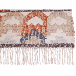 Jute Area Rug 80 x 150 cm Multicolour KALFA