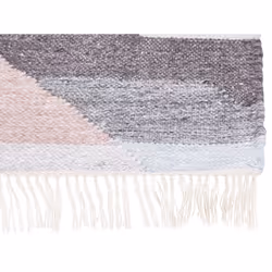 Jute Area Rug 140 x 200 cm Multicolour NAKKAS